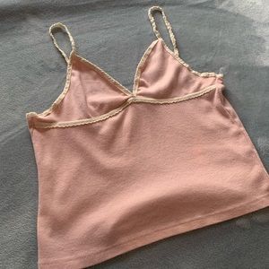 Like New John Galt/Brandy Melville Pink Top